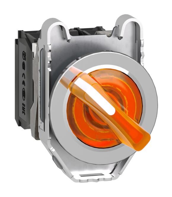 Schneider Electric Xb4Fk125M5. Rotary Switch, 2 Pos, 6A, 120V, 90Deg