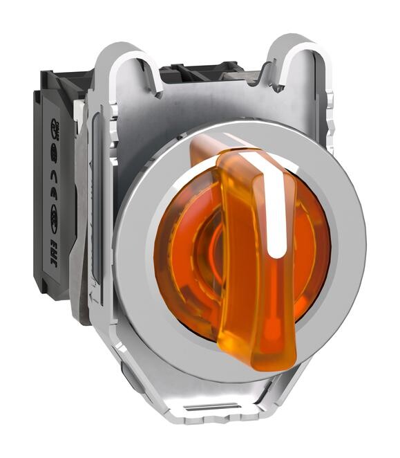 Schneider Electric Xb4Fk135M5. Rotary Switch, 3 Pos, 6A, 120V, 45Deg