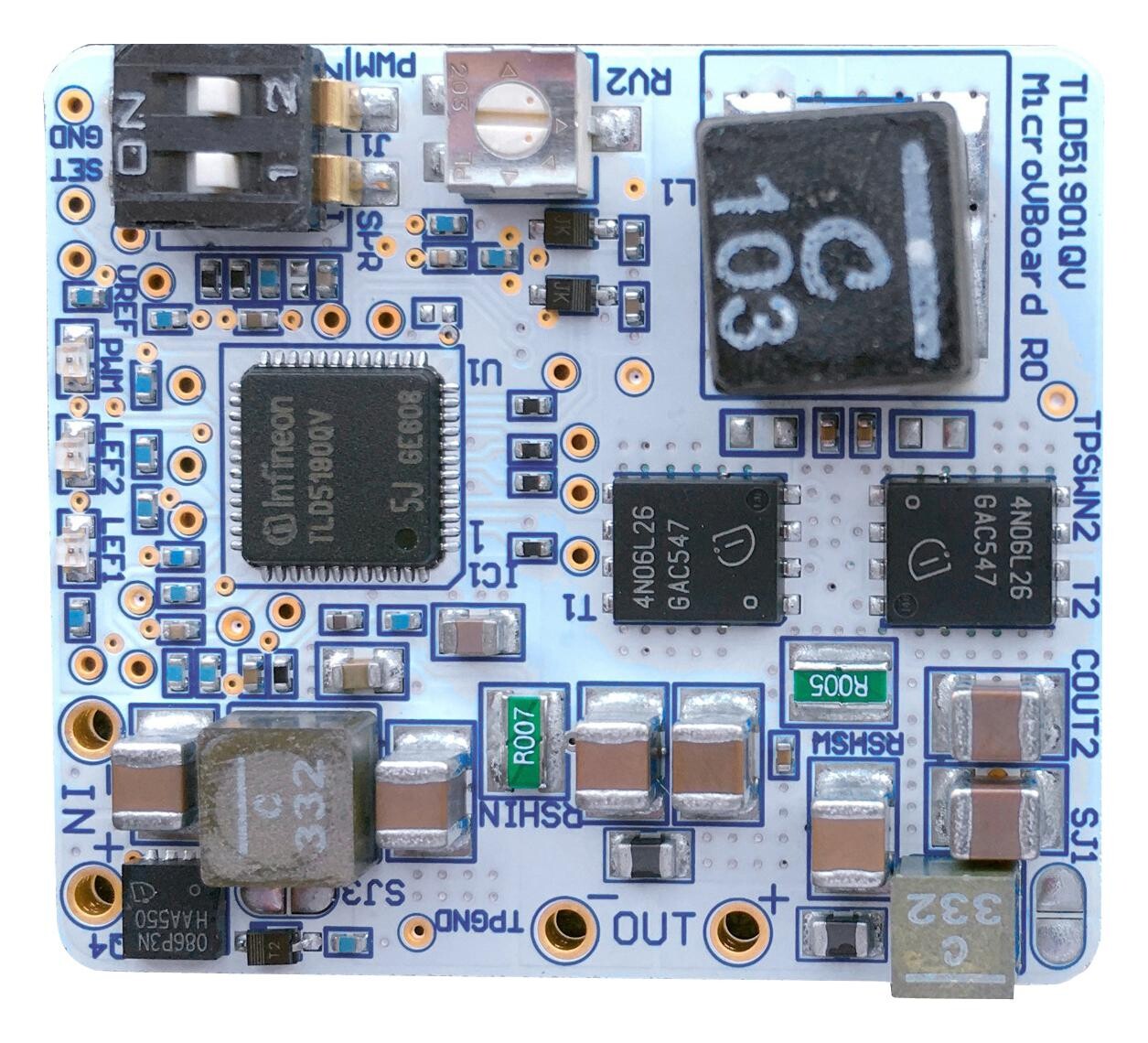 Infineon Tld5190Voltdemotobo1 Demo Board, Led Driver