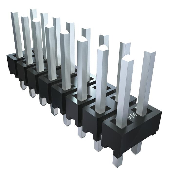 Samtec Tsw-105-07-T-S Conn, Header, 5Pos, 1Row, 2.54Mm