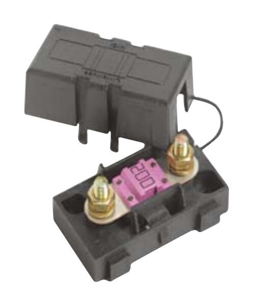 Littelfuse 0498900.txn Auto Blade Fuse Holder, 1Pos, 200A, 32V