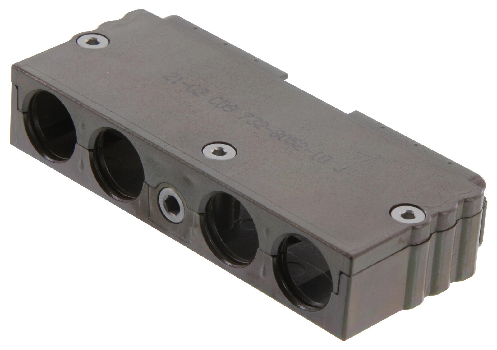 Te Connectivity 732-8052-10 J Rect Backshell, Thermoplastic/silicone