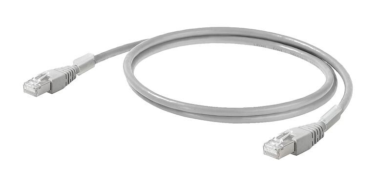 Weidmuller 2661950050 Patch Cord, Rj45 Plug-Rj45 Plug, 19.7