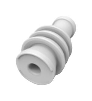 Te Connectivity 963142-2 Single Wire Seal, Silicone, Grey