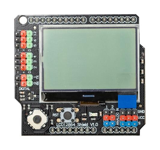 Dfrobot Dfr0287 Gravity Lcd Shield, Arduino Board