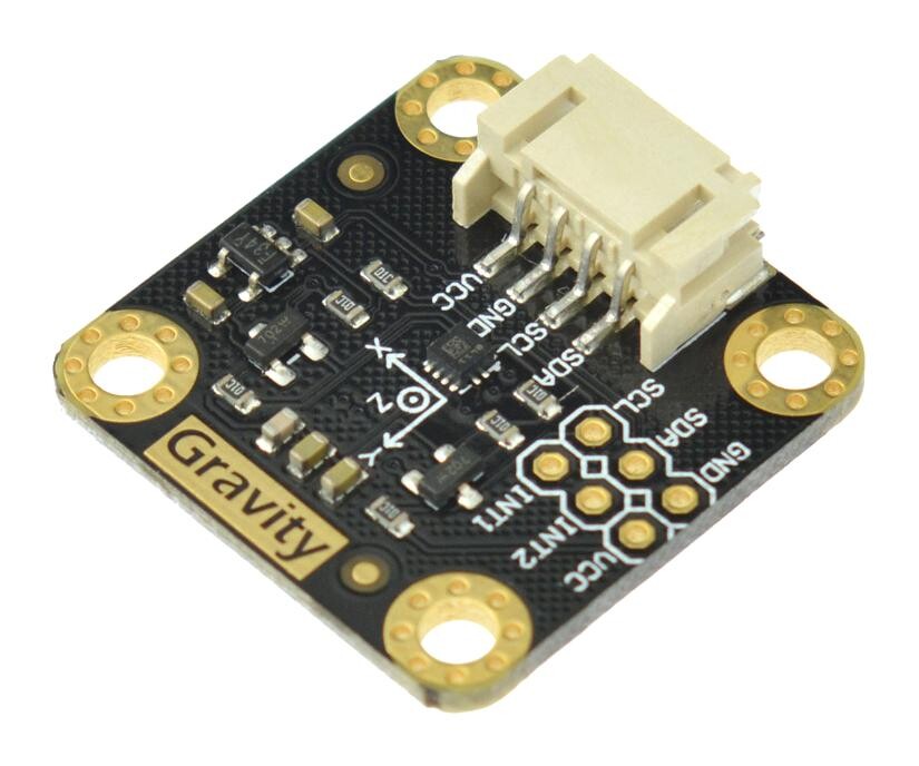 Dfrobot Sen0224 I2C 3-Axis Accelerometer, Arduino Board