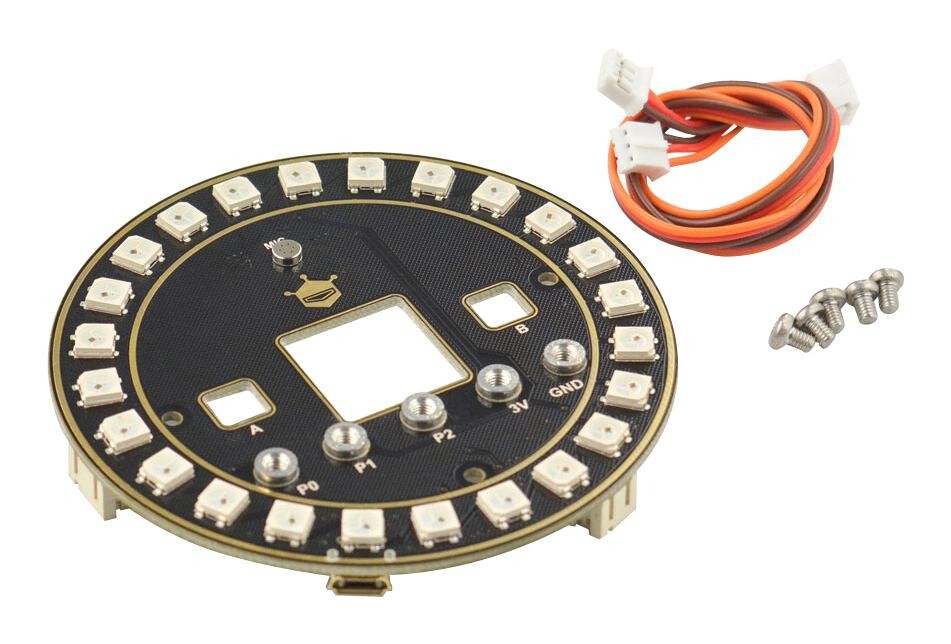Dfrobot Rob0150 Circular Rgb Led Exp Board, Micro:bit