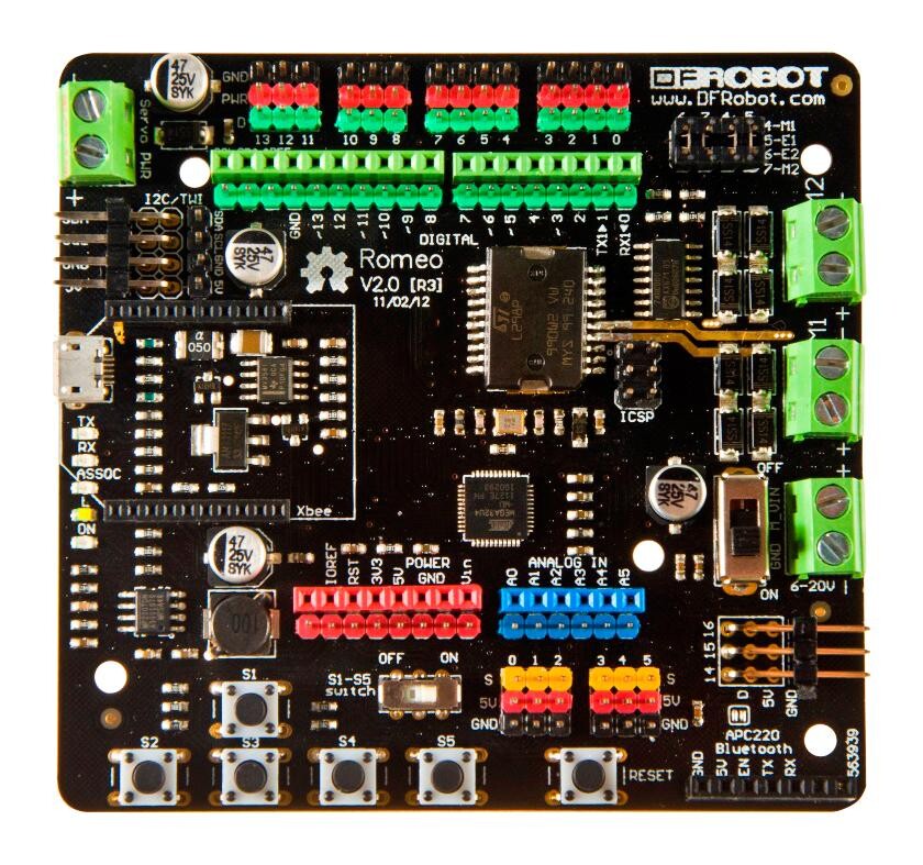 Dfrobot Dfr0225 Romeo V2-All In One Controller Board