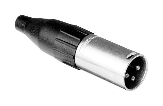 Amphenol Audio Ac3M. Connector, Xlr, Plug, 3Pos, Cable