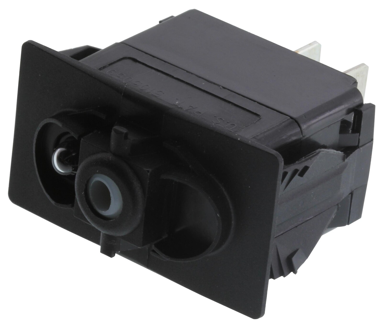 Carling Technologies V1D1B60B-00000-000 Rocker Switch, Spst, 20A, 12V, Panel