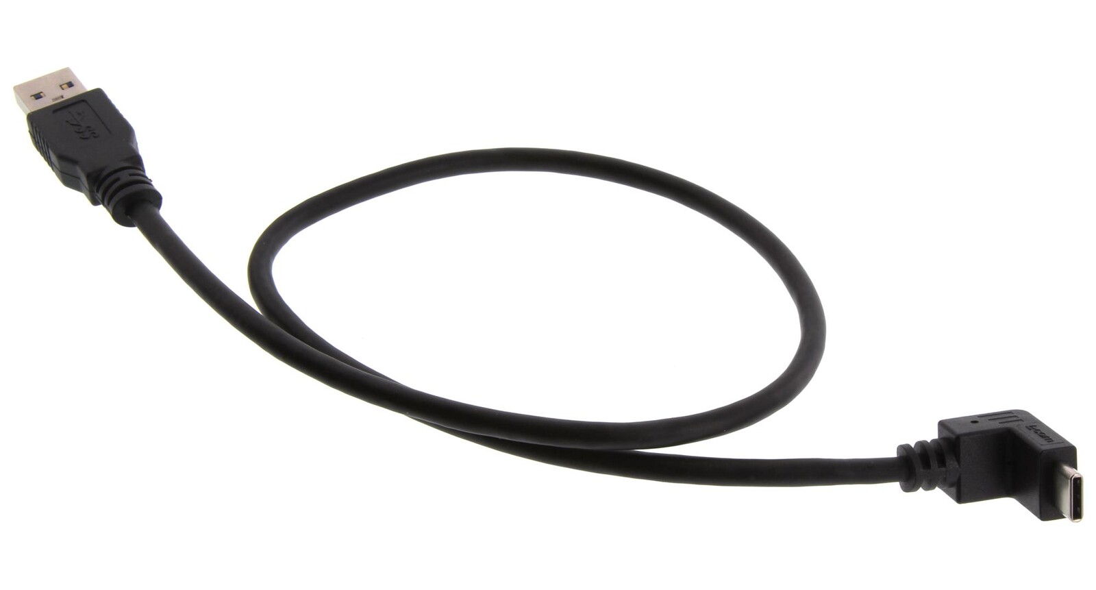 L-Com U3A00077-05M Usb Cable, 3.0 A Plug-C Plug, Blk, 19.7