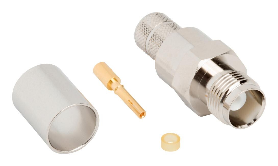 Amphenol Rf 031-6873 Rf Coax Conn, Tnc Jack, 50 Ohm, Cable