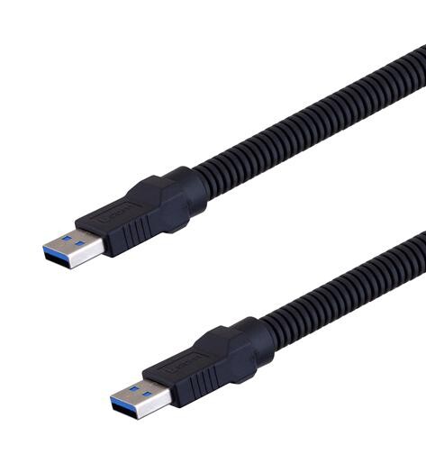 L-Com U3A00071-3M Usb Cable, 3.0 A Plug-A Plug, Blu, 9.8Ft