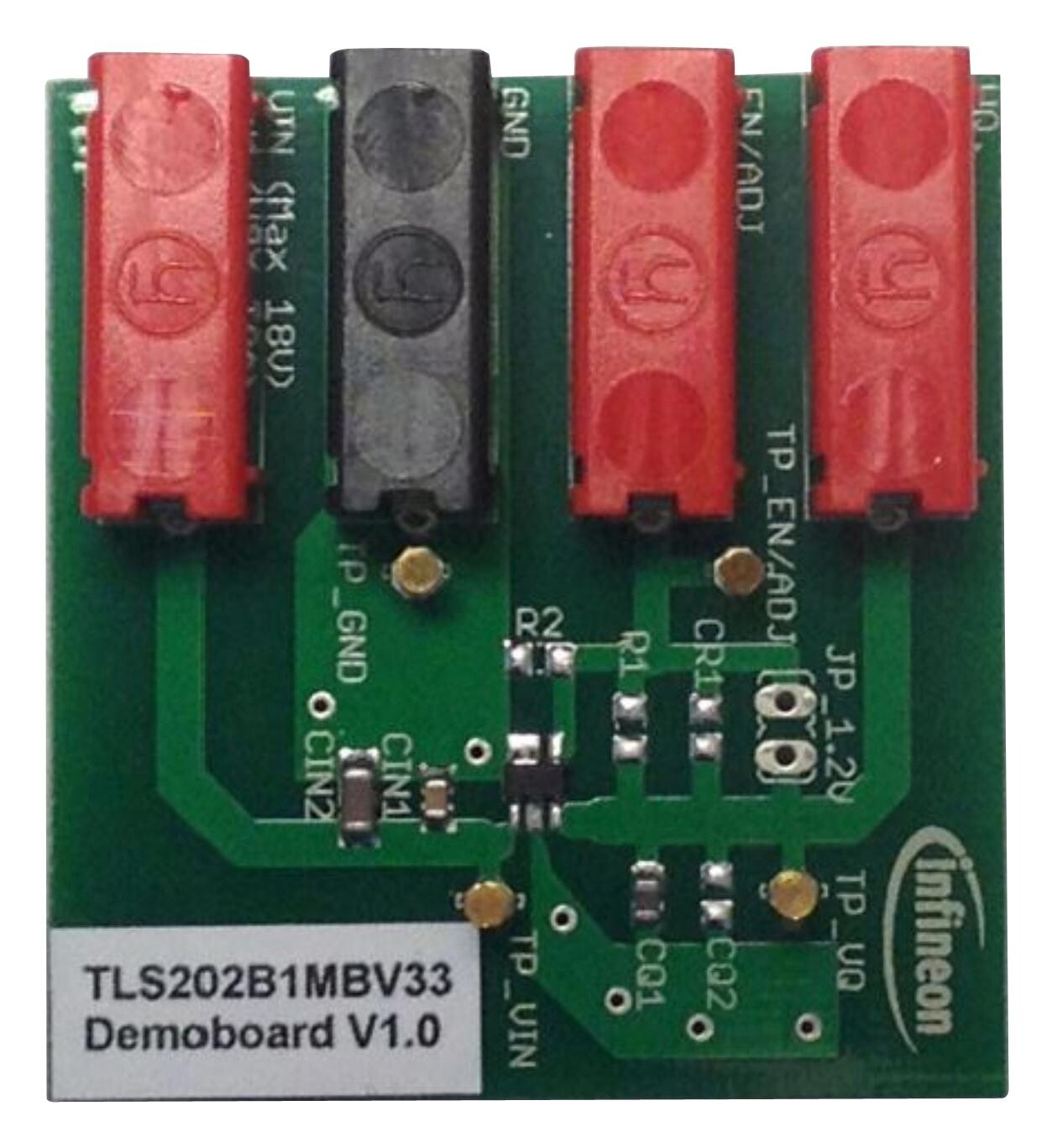Infineon Demoboardtls202B1Tobo1 Demo Brd, 3.3V, Low Dropout Linear Reg
