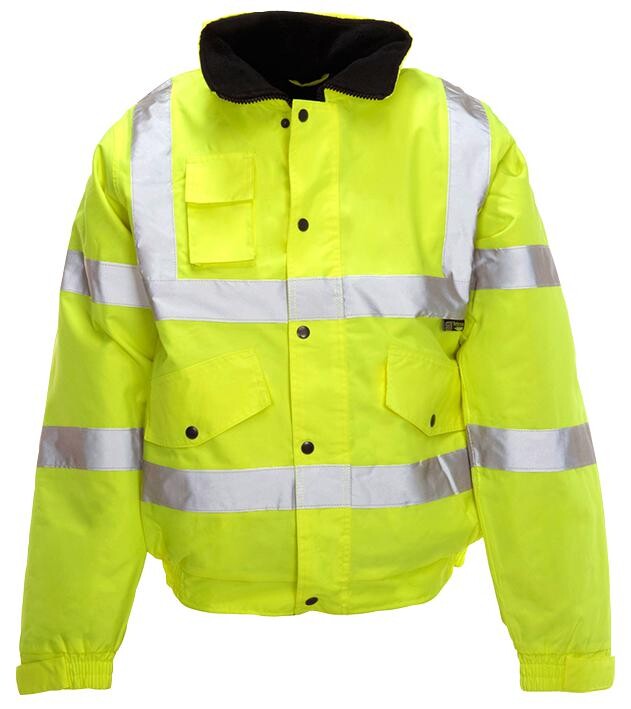 St 36843 Hi-Vis Bomber Jacket, Yellow, L