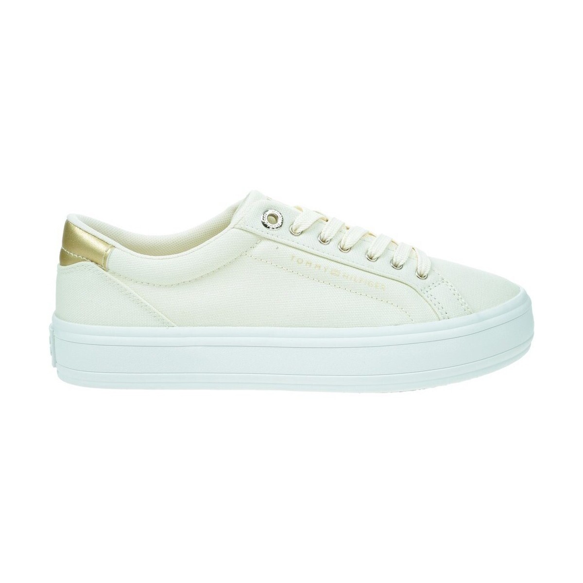 Tommy Hilfiger  Essentail Vulc Canvas  Bílá