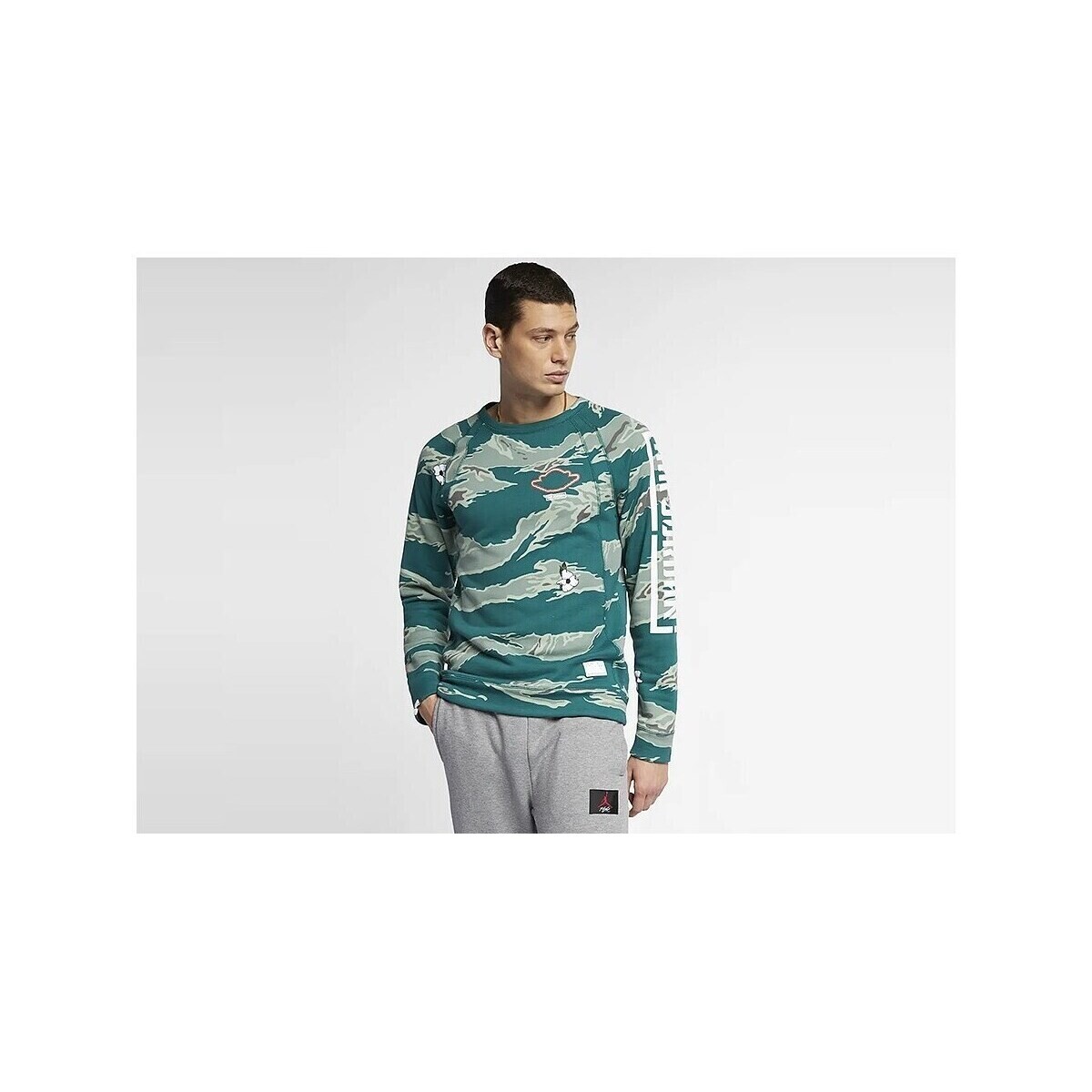 Nike  City OF Flight Fleece Crew  Zelená