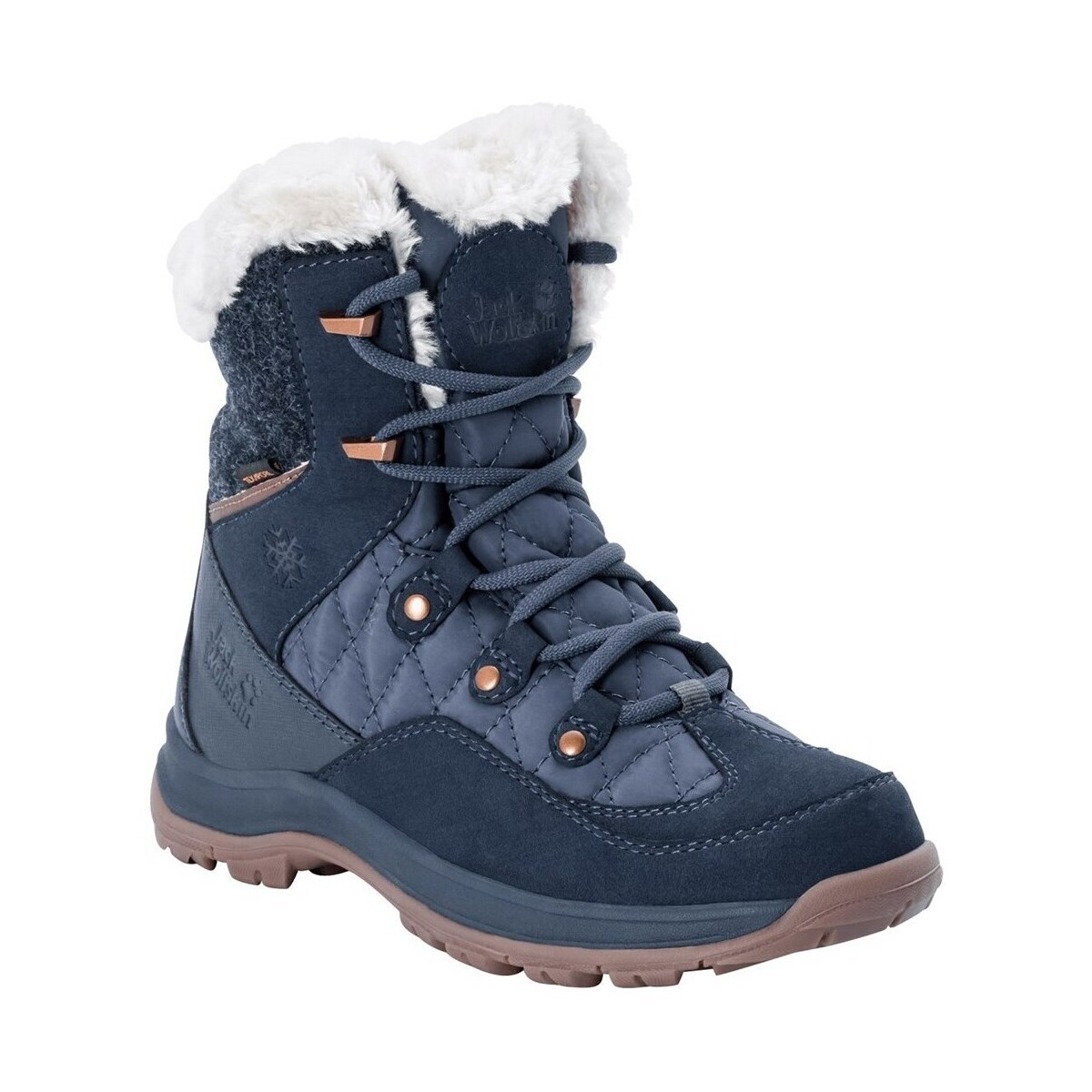Jack Wolfskin  Winterstiefel Cold Bay Mid Texapore  Modrá