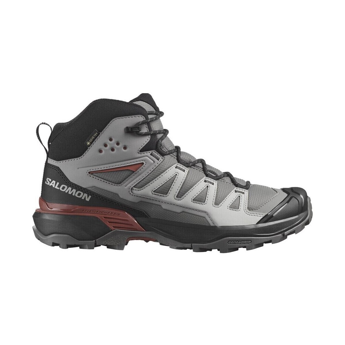 Salomon  X Ultra Mid 360 Gtx  Šedá