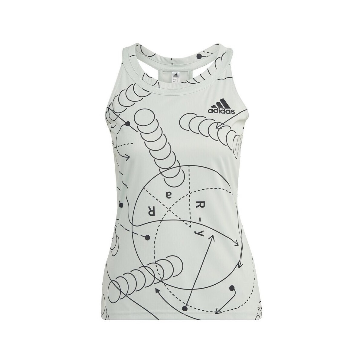 adidas  Tennis tank Club  Šedá