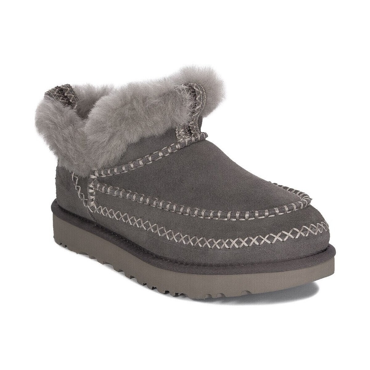 UGG  Classic Ultra Mini Alpine Thunder Cloud  Šedá