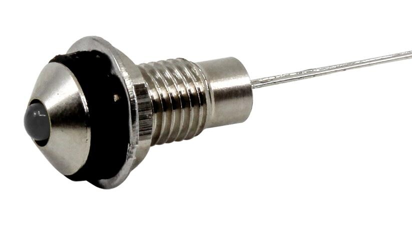 Vcc / Visual Communications Company Cdlb-0-8712-9933-I Led Panel Indicator, 6Mm, Wht, 28Vdc