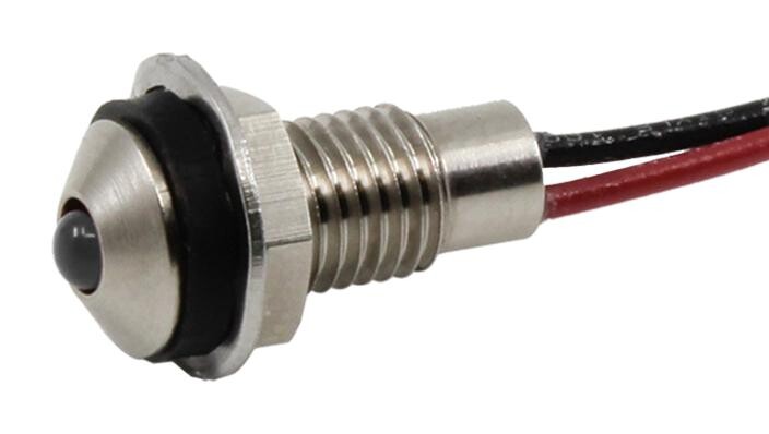 Vcc / Visual Communications Company Cdlb-1-8712-9933-I Led Panel Indicator, 6Mm, Wht, 28Vdc