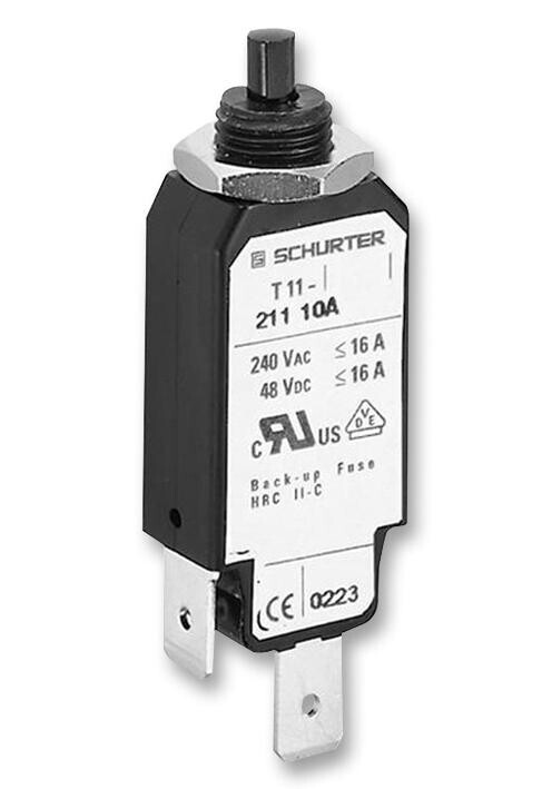 Schurter T11-211-10 Thermal Circuit Breaker