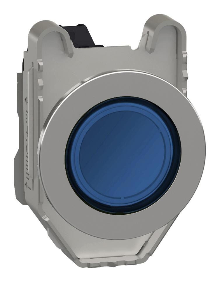 Schneider Electric Xb4Fvm6. Pilot Light, 240Vac, Blue