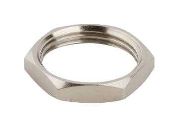 Amphenol Rf 031-5652 Hex Nut, Bnc Rcpt, Brass