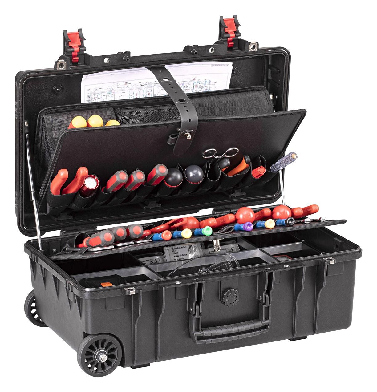 Gt Line Gt 52-21 Pts Tool Case, Pp, 520 X 285 X 205Mm, Ip67