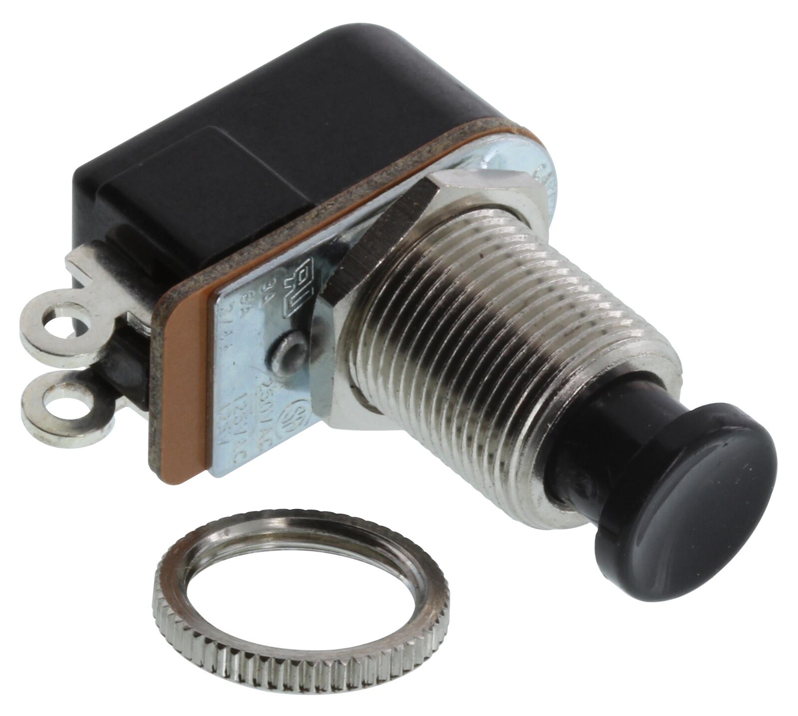 Carling Technologies P27A-Bl Pb Switch, Spst, 6A, 125Vac, Lolder Lug