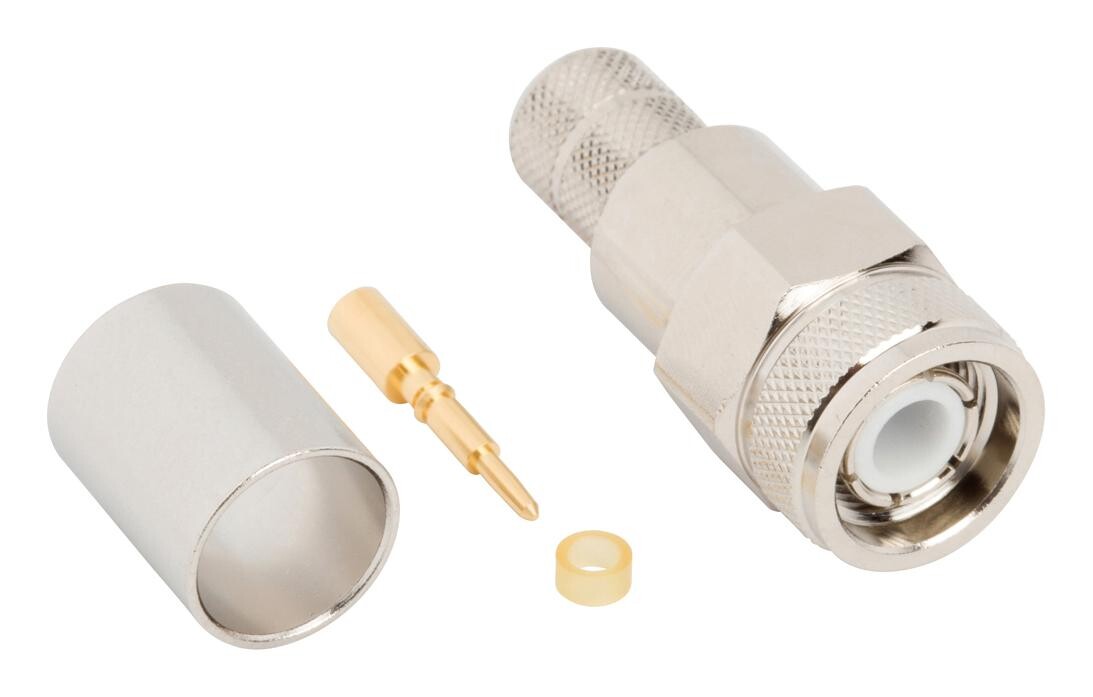 Amphenol Rf 031-6872 Rf Coax Conn, Tnc Plug, 50 Ohm, Cable