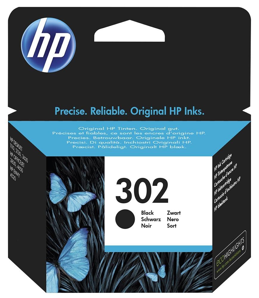 Hewlett Packard F6U66Ae Ink Cartridge, Original, Black, Hp