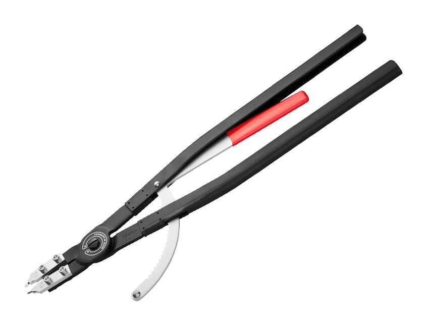 Knipex 44 10 J5 Circlip Plier, 570Mm, Black Powder Coat