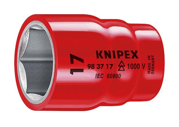 Knipex 98 37 16 Socket, Hexagon, 16Mm, 0.375