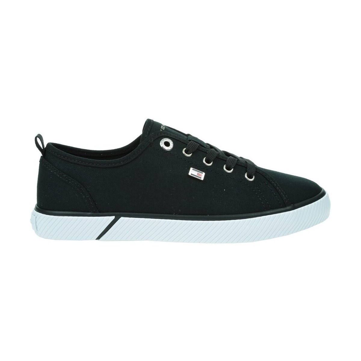 Tommy Hilfiger  Vulc Canvas  Černá