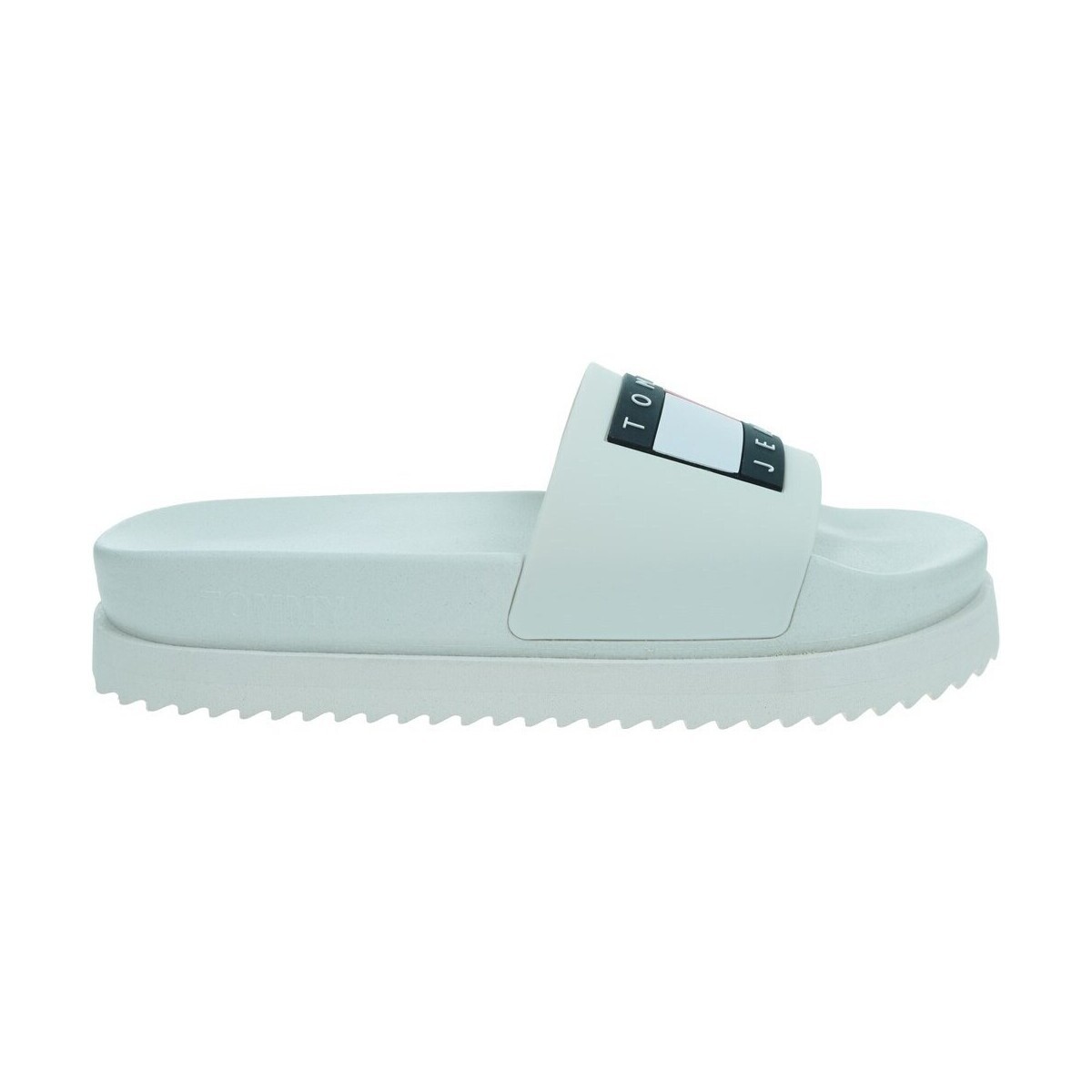 Tommy Hilfiger  Elevated Flatform Slide  Bílá