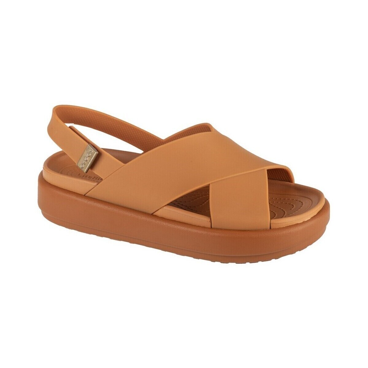 Crocs  Brooklyn Luxe Strap  Oranžová