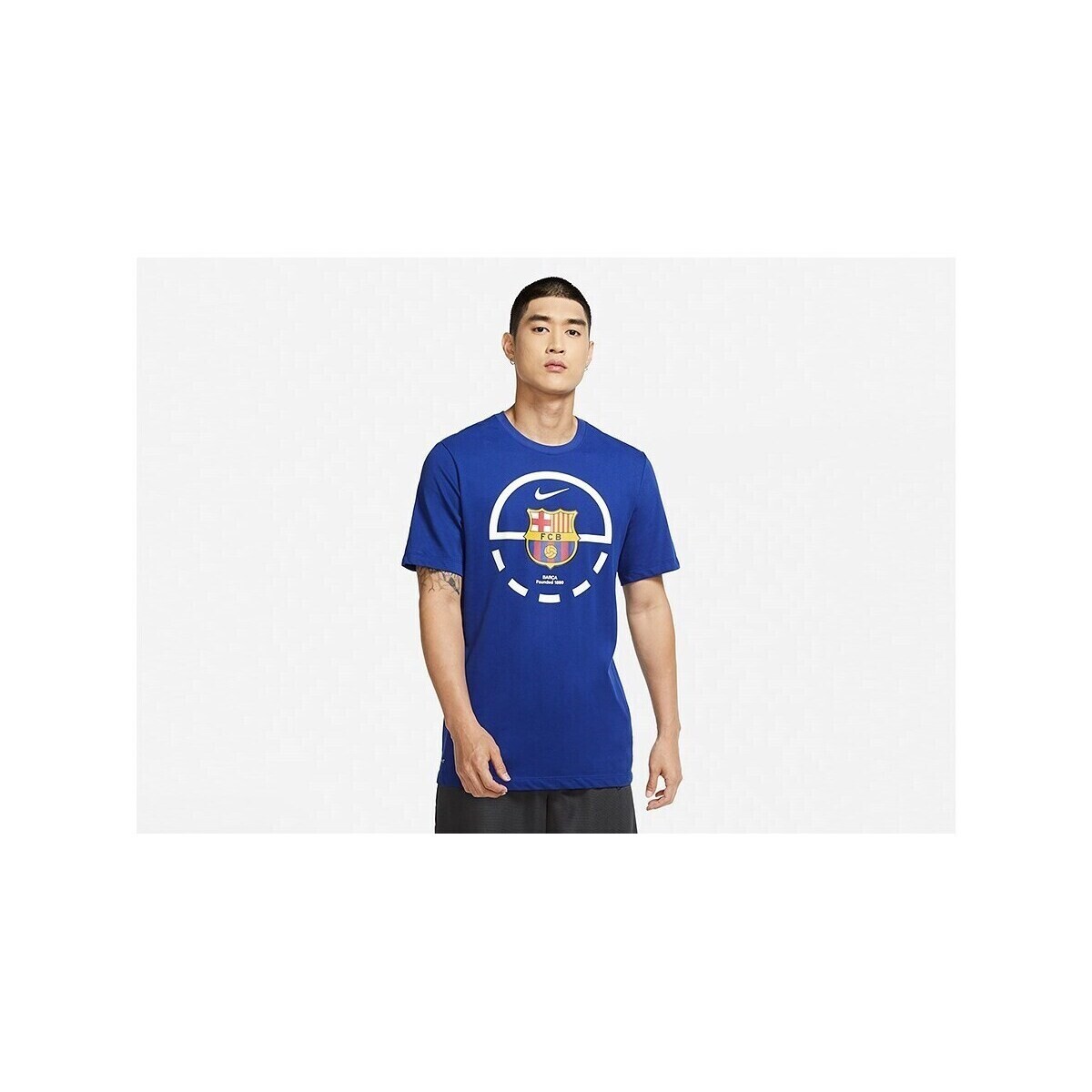 Nike  Fc Barcelona Dri-fit Tee Deep  Tmavě modrá