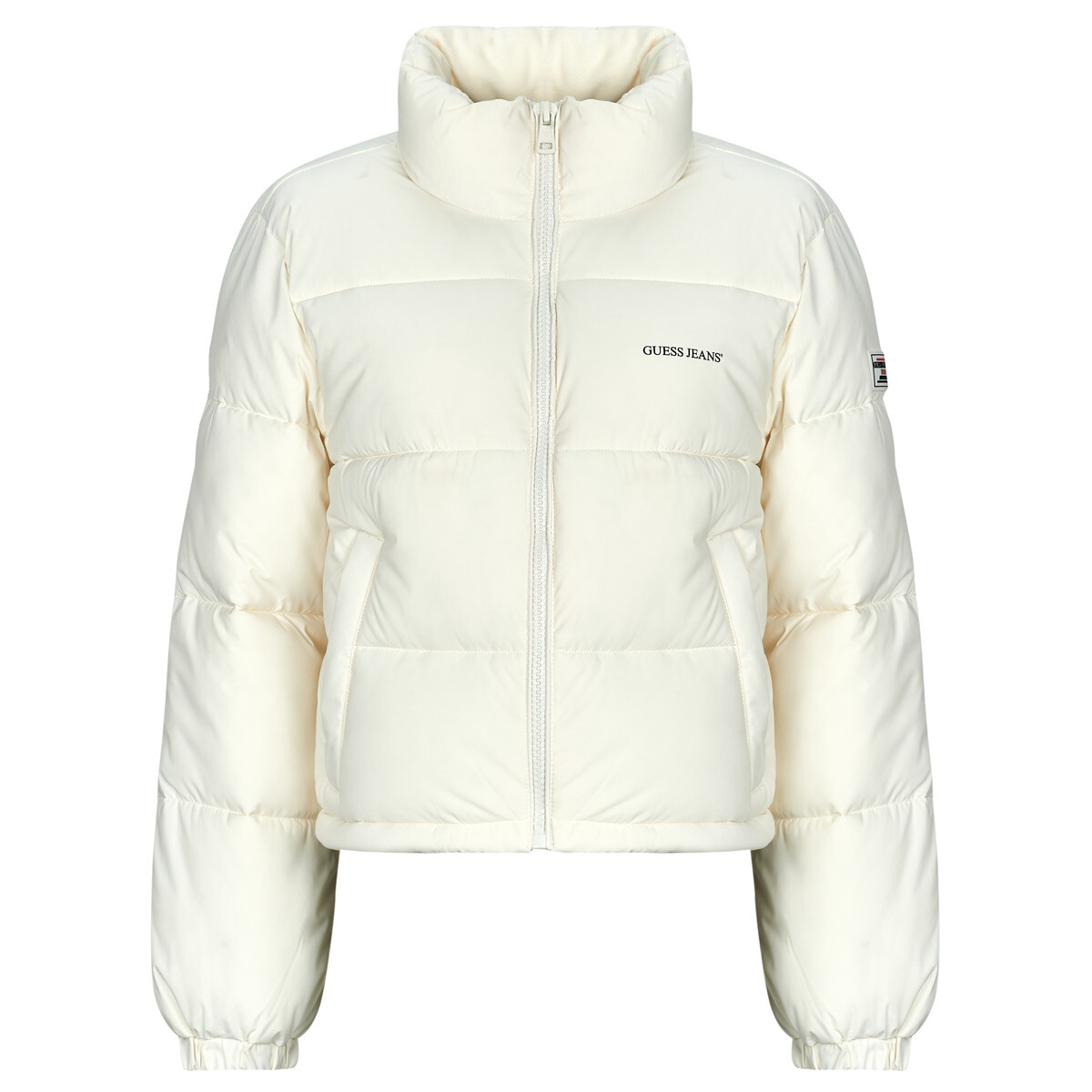 Guess  GJ CROPPED PUFFER  Béžová
