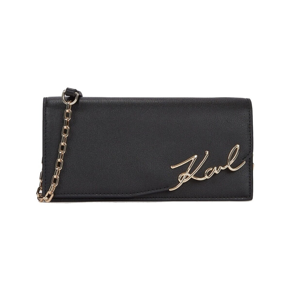 Karl Lagerfeld  K SIGNATURE CONT CB WALLET  Černá