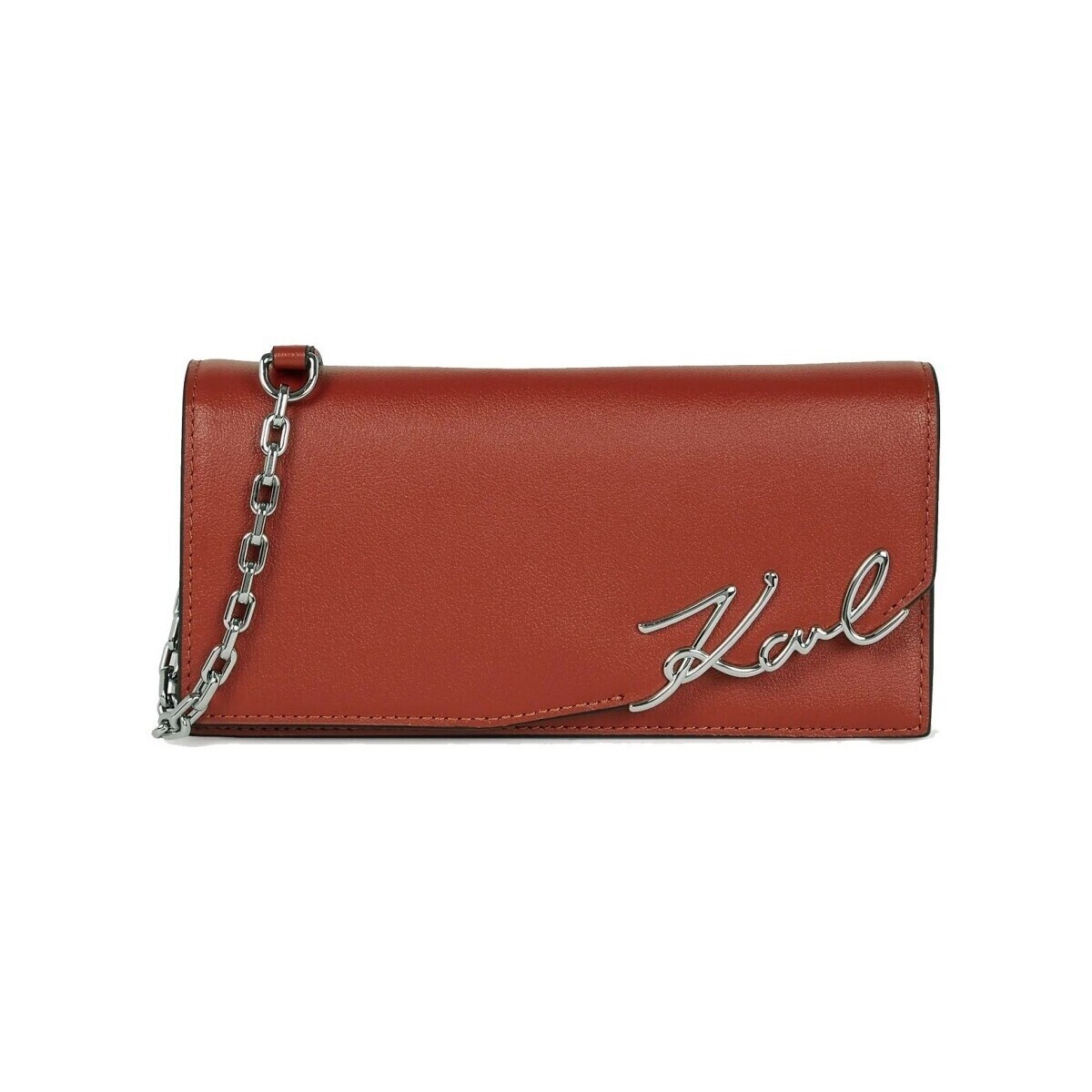 Karl Lagerfeld  K SIGNATURE CONT CB WALLET  Červená