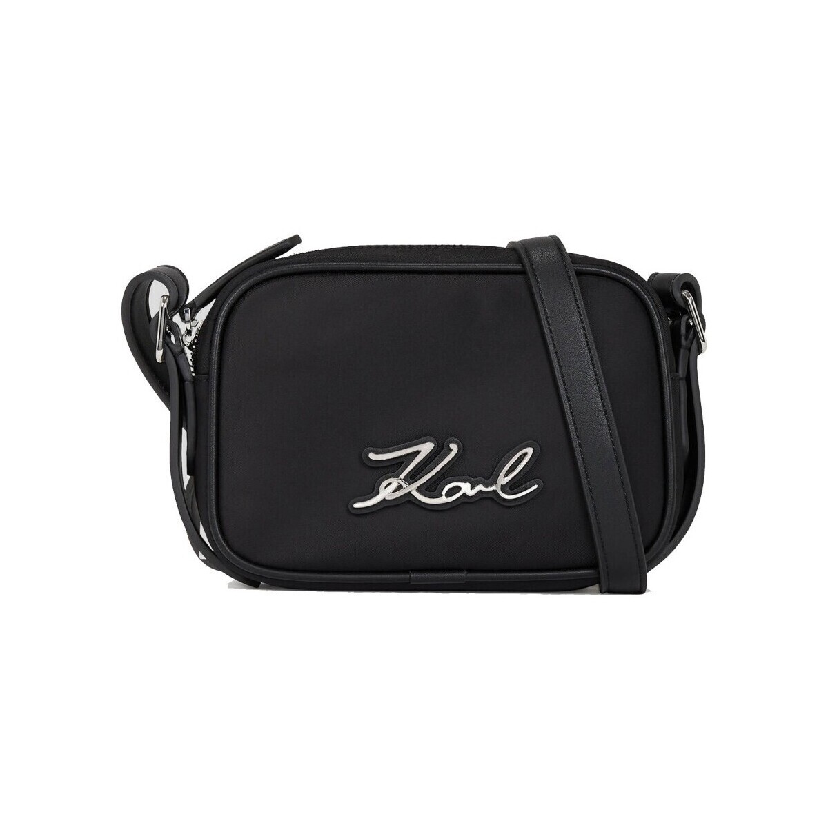Karl Lagerfeld  K SIGNATURE NYLON CB POUCH  Černá