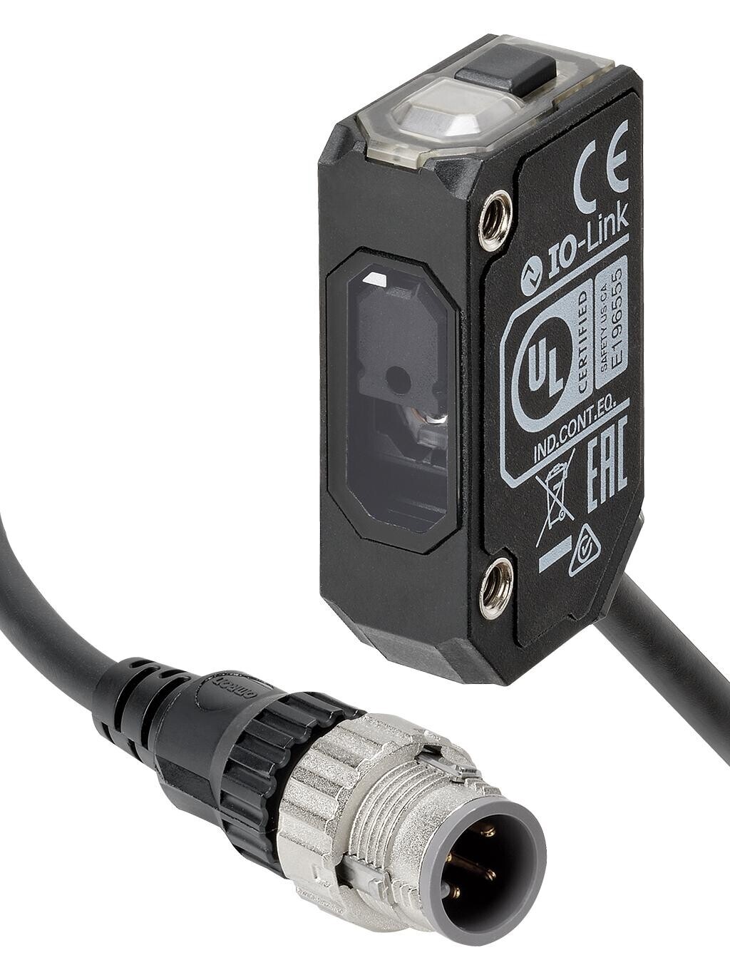 Omron Industrial Automation E3As-F1500Ipn-M1Tj 0.3M Photo Sensor, Time Of Flight, 1.5M, Npn