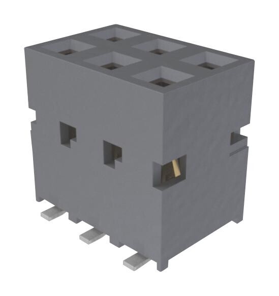 Amphenol Communications Solutions 89898-303Alf Connector, Rcpt, 6Pos, 2Row, 2.54Mm