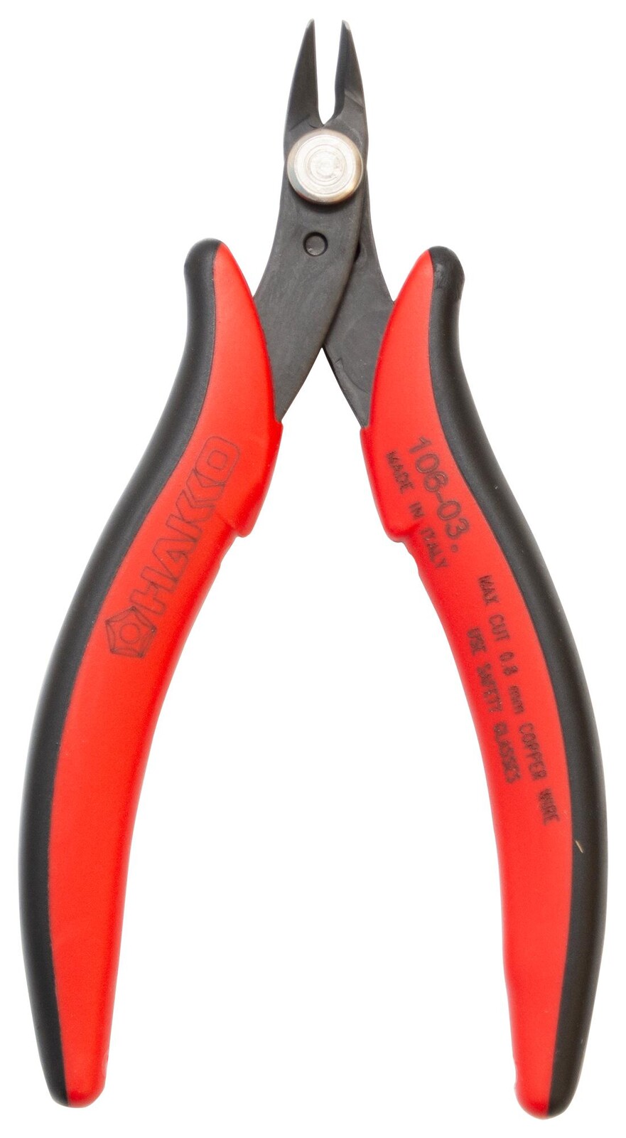 Hakko 106-03 Wire Cutter, Flush, 0.8Mm, 130Mm