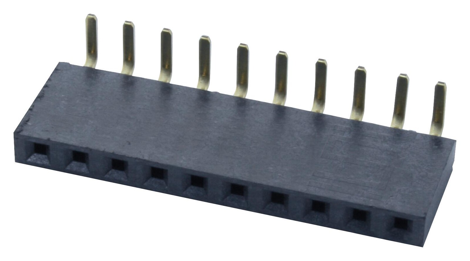 Samtec Ssw-110-02-G-S-Ra Receptacle, 2.54Mm, R/a Single, 10Way