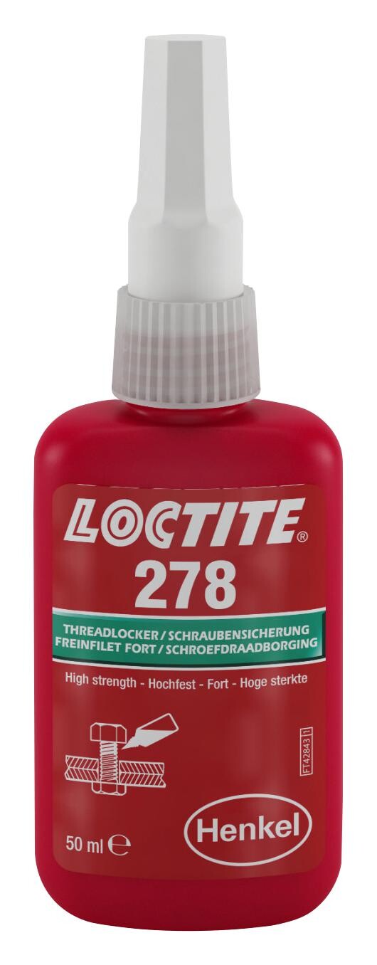 Loctite 278, 50Ml 278 Hi Str Oil Tol, 50Ml