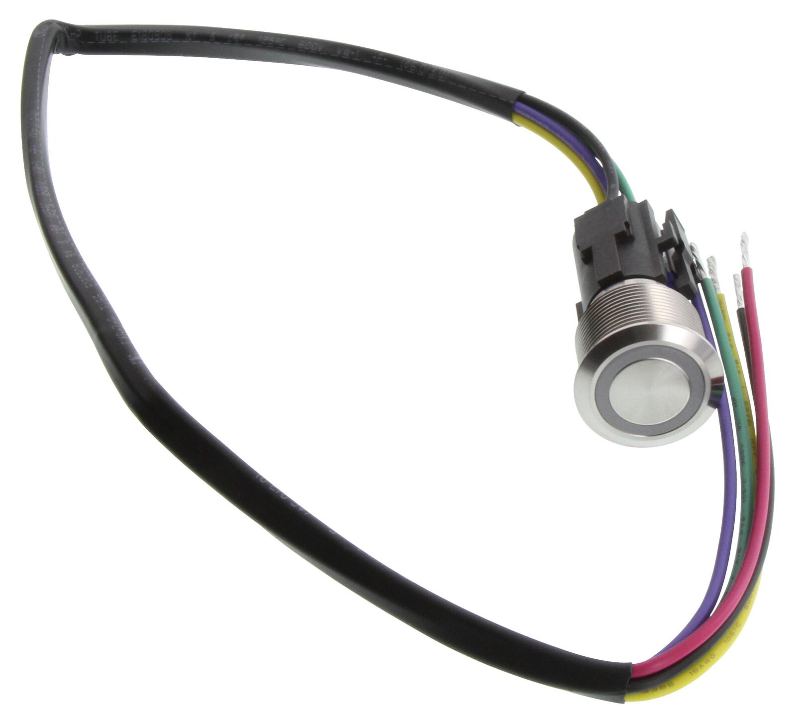 E-Switch Ulv7Fpbss331. Anti Vandal Switch, Spdt, 3A/250Vac/panl